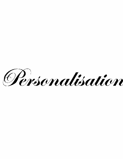 sweet personalisé